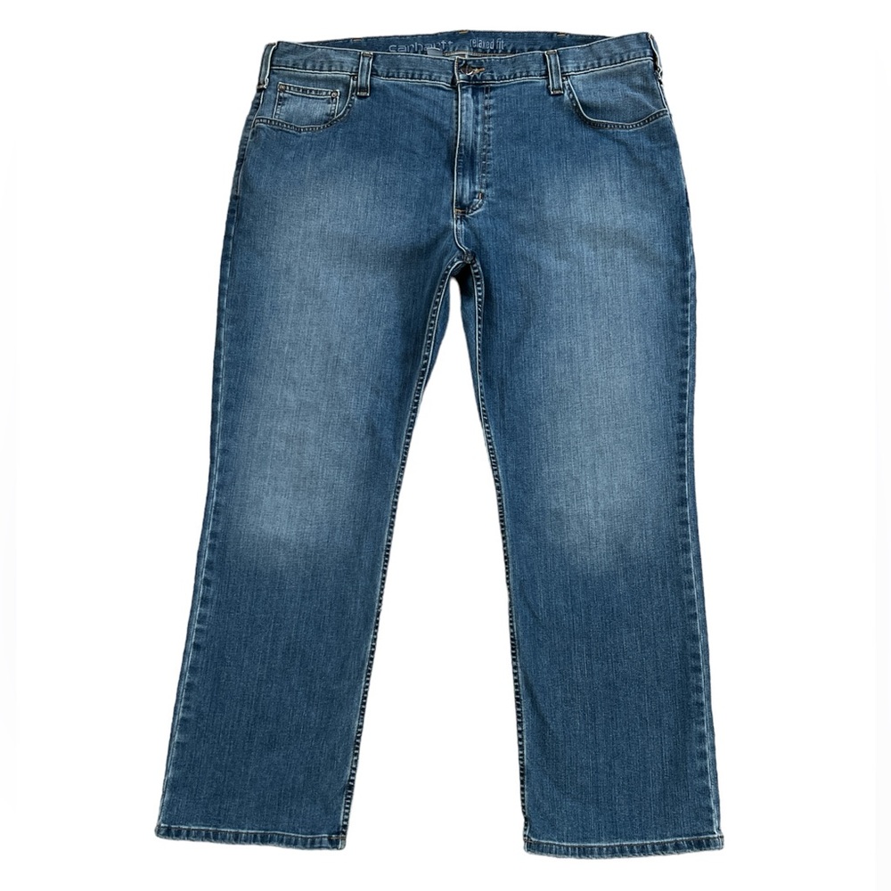 Carhartt Men's Relaxed Fit Straight Leg Jeans Size: 42 - Picture 2 of 10